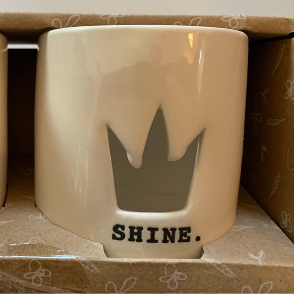 NEW in Box Rae Dunn Tealight Candle Holder Set - Picture 4 of 11